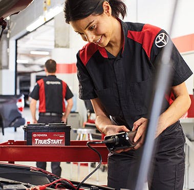 Toyota of Katy TrueStart battery.