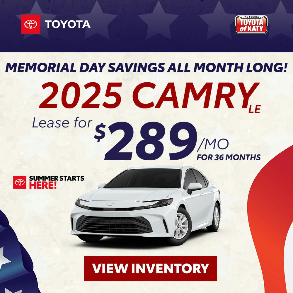 2025 Camry LE | Toyota of Katy