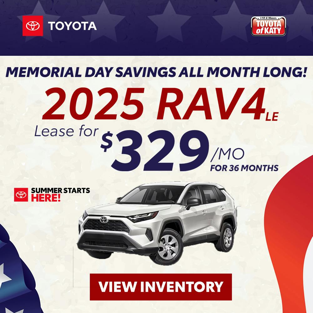 2025 RAV4 LE | Toyota of Katy