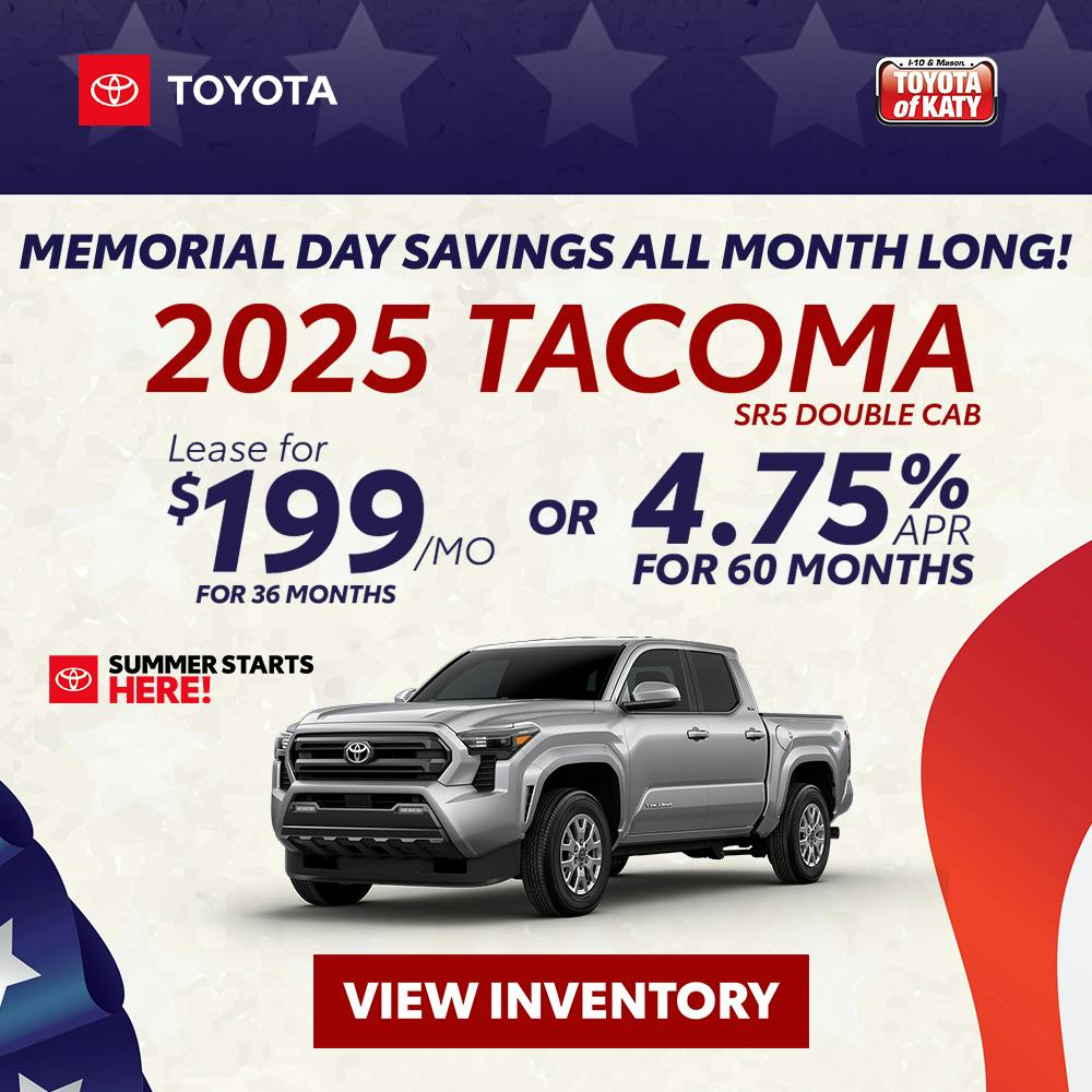 2025 Tacoma SR Double Cab | Toyota of Katy