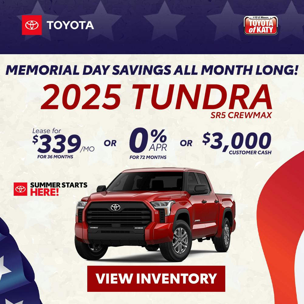 2025 Tundra SR5 Crewmax | Toyota of Katy